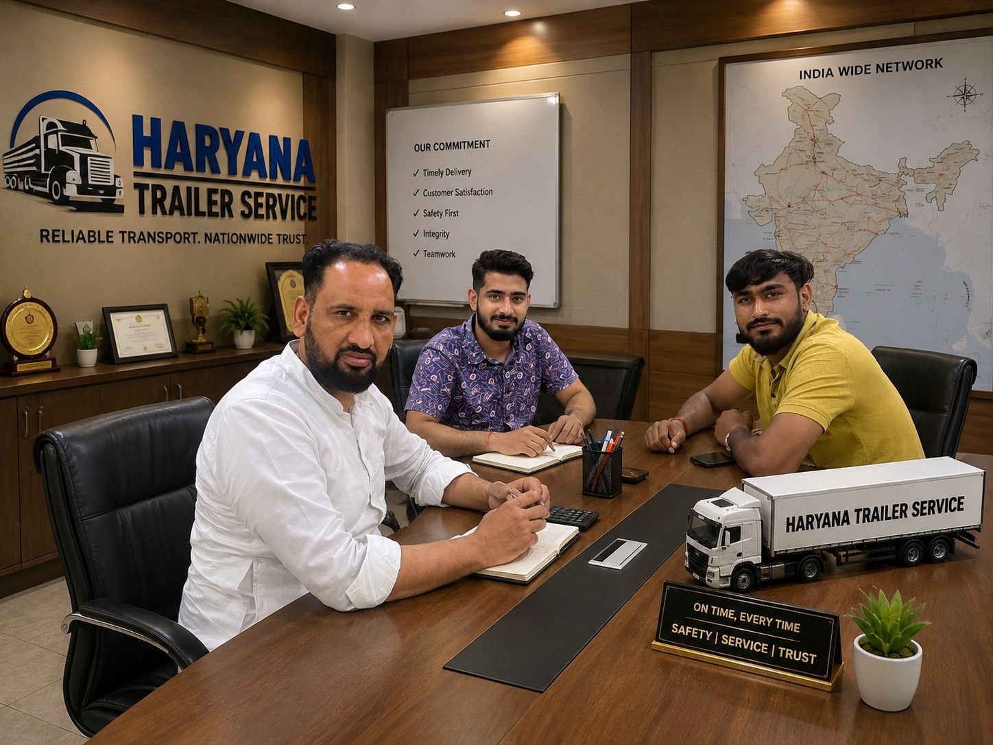Haryana Trailer Service company team