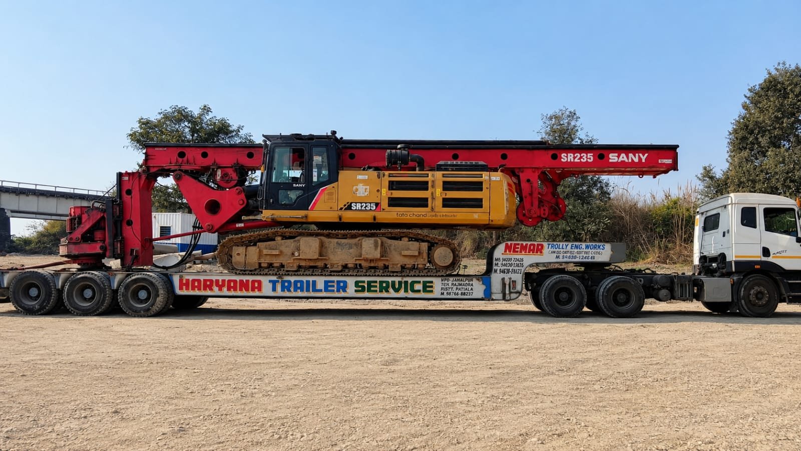 Heavy drilling rig movement